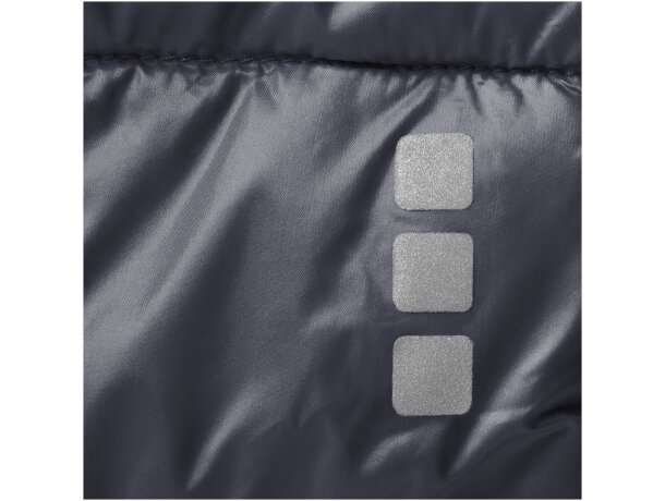 Chaqueta plumón natural mujer Scotia con certificación RDS Azul marino detalle 16