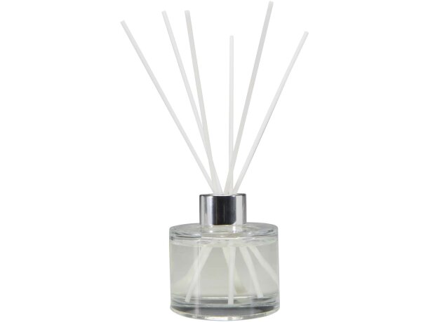 Difusor barrita perfumada Elowen vidrio y madera 100 ml Blanco detalle 6