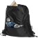 Bolsa con cordón aislada Adventure 9l en poliéster reciclado Negro intenso detalle 4