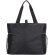 Bolsa tote Nomad 18L yoga poliéster reciclado certificado GRS Negro intenso detalle 3