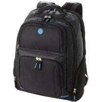 Mochila para portátil con control de seguridad personalizada negro intenso Mochila para portátil con control de seguridad personalizada negro intenso