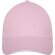 Gorra con ribete de 6 paneles Darton Rosa claro detalle 3