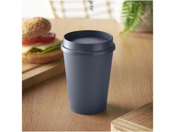Vaso 300ml con tapa de 360° Americano Switch Blanco detalle 4