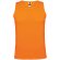 Camiseta deportiva sin mangas infantil Andre de Roly Naranja flúor