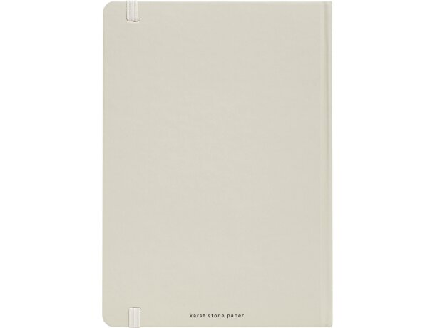 Libreta A5 de tapa dura K'arst® Beige detalle 3