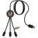 Cable de carga 3 en 1 reciclado SCX.design C36 con bambú Madera detalle 1