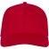 Gorra dividida en 6 paneles. Ideal para merchandising Rojo detalle 15