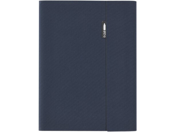 Organizador Liberto con soporte móvil y papel reciclado FSC Azul marino detalle 8