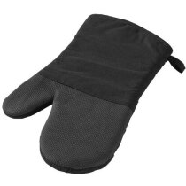 Guante para horno personalizado negro primario Guante para horno personalizado negro primario