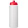 Baseline® Plus Bidón deportivo con tapa de 750 ml con asa Transparente/rojo detalle 3