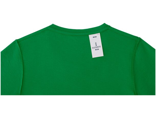 Camiseta de manga corta para mujer ”Heros” Verde helecho detalle 63