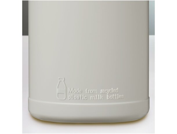 Bidón deportivo Baseline reciclado con tapa Flip 500ml Natural/azul detalle 19