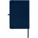 Libreta A5 Teak con tapa dura de tacto suave reciclado Azul marino detalle 23