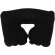 Almohada inflable Traveler con válvula para viajes Negro intenso detalle 2