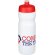 Bidón deportivo Baseline Plus 650 ml con tapa antifugas Rojo/blanco detalle 15