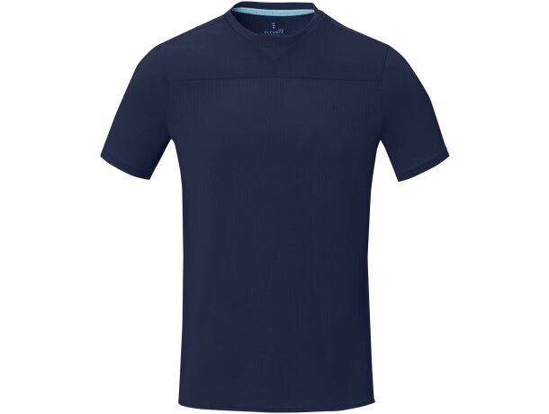 Camiseta Cool fit de manga corta para hombre en GRS reciclado Borax Azul marino detalle 9