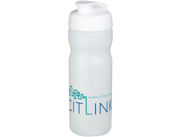 Baseline® Plus Bidón deportivo con tapa Flip de 650 ml Transparente/blanco detalle 39