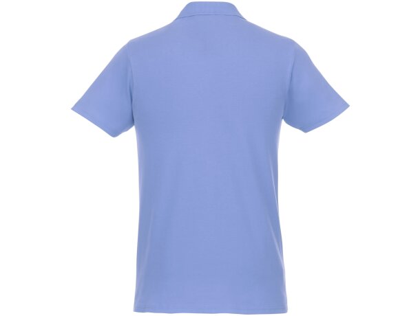 Polo de manga corta para hombre Helios Azul claro detalle 20