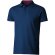 Polo para personalizar unisex 100% algodon 220 gr Azul marino/rojo