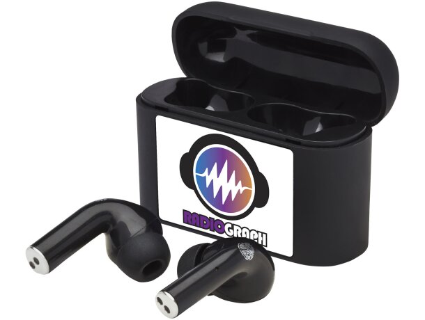 Auriculares TWS Fusion Negro intenso detalle 1