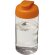 H2O Active® Bop Bidón deportivo con Tapa Flip de 500 ml Transparente/naranja