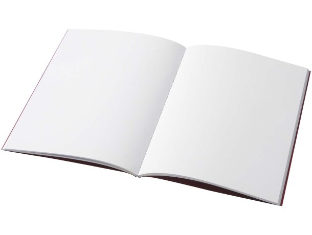 Libreta A5 tapa blanda Novella Austen papel certificado FSC Rojo detalle 23