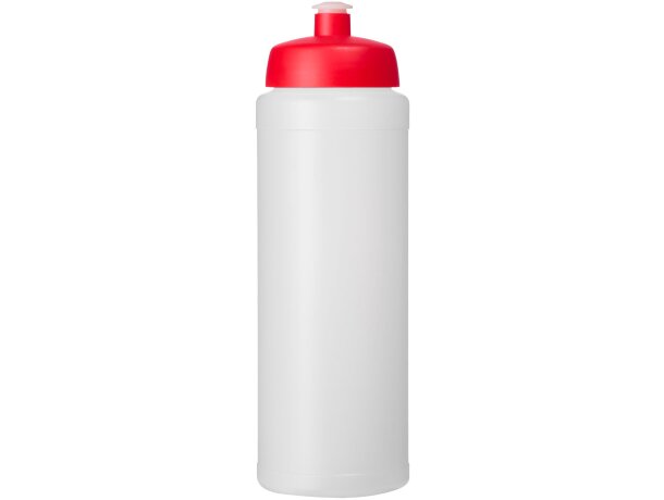 Baseline® Plus Bidón deportivo con tapa de 750 ml Transparente/rojo detalle 2