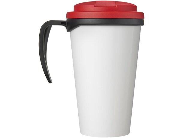 Brite-Americano® Grande taza 350 ml mug con tapa antigoteo personalizada