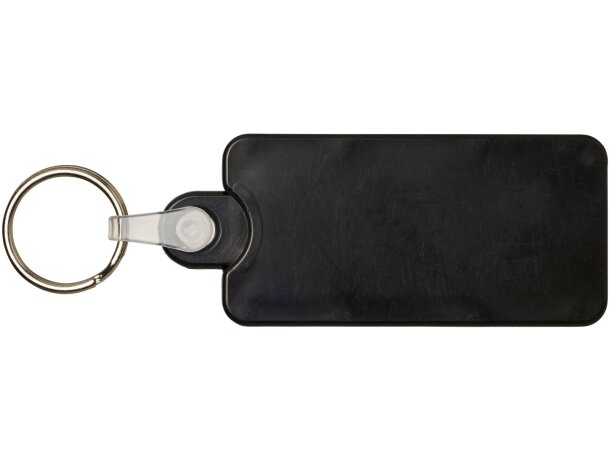 Llavero-comprobador del dibujo del neumático Kym Negro intenso detalle 9