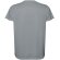 Camiseta manga corta infantil Estoril Roly poliéster reciclado Gris detalle 29
