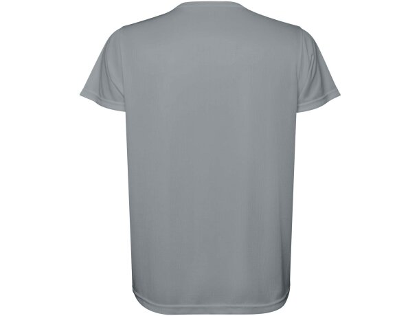 Camiseta manga corta infantil Estoril Roly poliéster reciclado Gris detalle 29