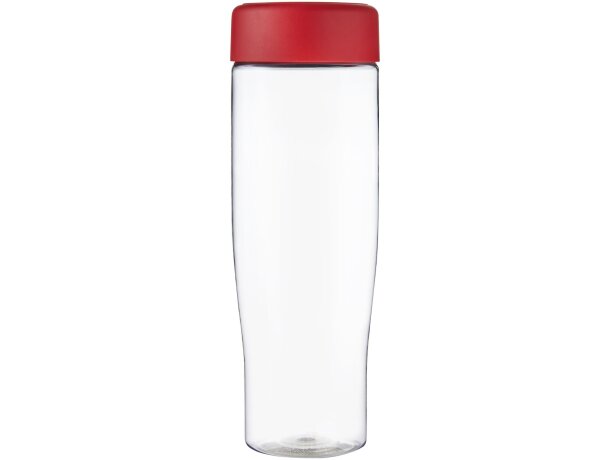H2O Active® Tempo Bidón deportivo con tapa de rosca de 700 ml Transparente/rojo detalle 39
