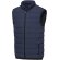Chaleco plumón reciclado Caltha azul marino