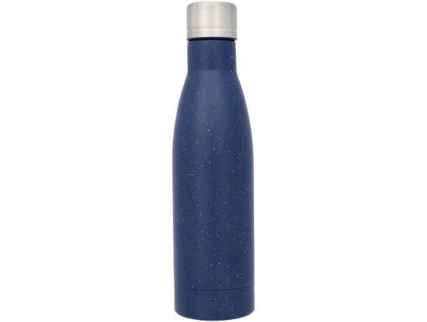 Botella de 500 ml con aislamiento de cobre al vacío moteada Vasa Azul detalle 10