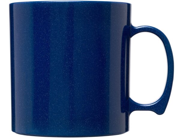 Taza plástico san 300ml con asa integrada personalizable Azul medio detalle 8