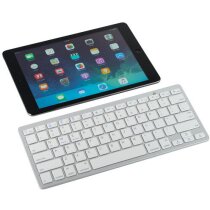 Teclado Bluetooth® Traveler personalizado blanco