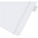 Libreta de papel reciclado A5 con tapa de PET reciclado Honua Blanco detalle 6
