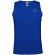 Camiseta deportiva sin mangas infantil Andre de Roly Azul real detalle 5