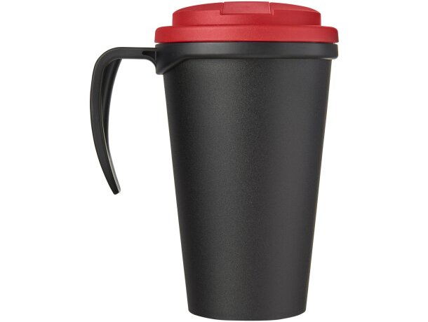 Americano® Grande taza 350 ml con tapa antigoteo personalizado