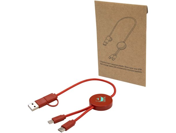 Cable 5 en 1 Citala de plástico reciclado detalle 22