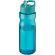 H2O Active® Base Bidón deportivo con tapa con boquilla de 650 ml Azul aqua/azul aqua
