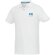 Polo de manga corta personalizado algodón 220 g/m2 Elevate Nxt Beryl Blanco detalle 1