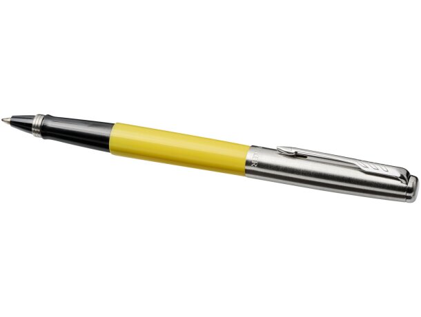 Rollerball de plástico y acero inoxidable Jotter Amarillo detalle 30