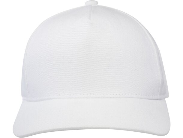Gorra reciclada cinco paneles con rastreador Aware Onyx Blanco detalle 12