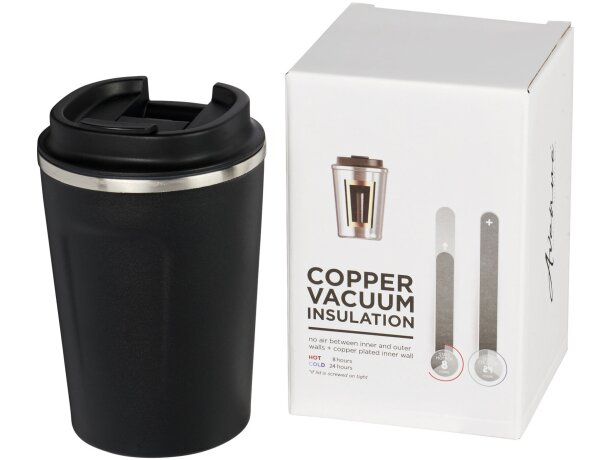 Vaso térmico Thor 360ml acero doble pared aislamiento cobre azul Azul detalle 21