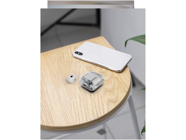 Auriculares inalámbricos Prixton TWS162 con Bluetooth 5.1 Blanco detalle 10