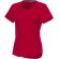 Camiseta de manga corta de material reciclado GRS para mujer Jade Rojo