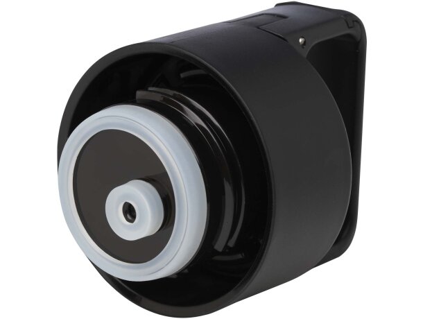 Botella Astra 600ml acero reciclado con aislamiento de cobre Negro intenso detalle 11