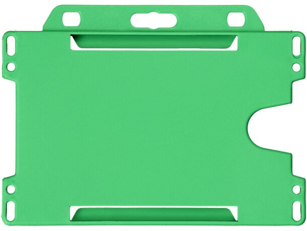 Porta credenciales plástico Vega Verde detalle 10