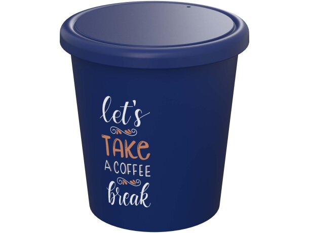 Vaso 100 ml con tapa Americano Piccolo Azul detalle 9